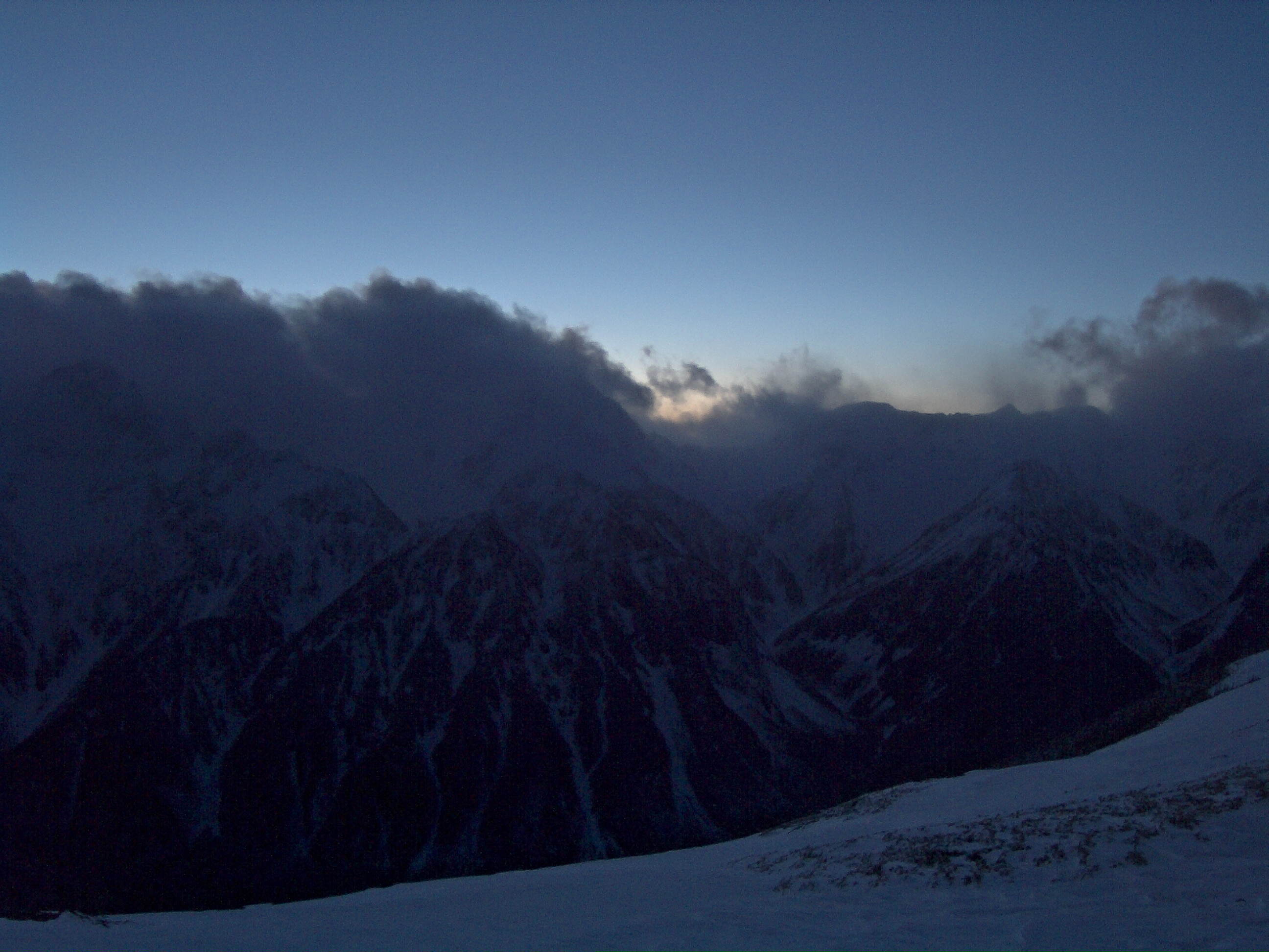 蝶ヶ岳ヒュッテ のライブカメラ画像