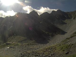 Same-season daylight view from Karasawa Lodge in 2025 on 2025-09-15 08:40