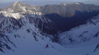 槍ヶ岳山荘東側