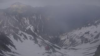 槍ヶ岳山荘東側