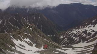 槍ヶ岳山荘東側