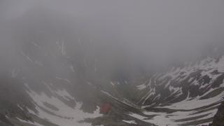 槍ヶ岳山荘東側