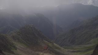槍ヶ岳山荘東側