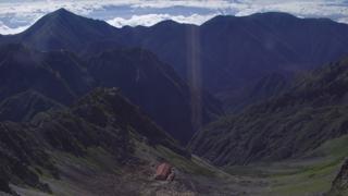 槍ヶ岳山荘東側