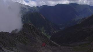 槍ヶ岳山荘東側