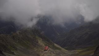 槍ヶ岳山荘東側