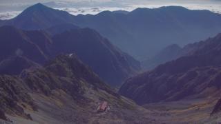 槍ヶ岳山荘東側