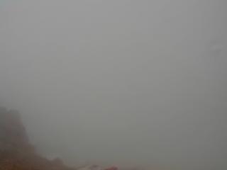 槍ヶ岳山荘北側