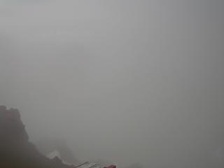 槍ヶ岳山荘北側