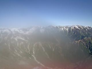 槍ヶ岳山荘北側