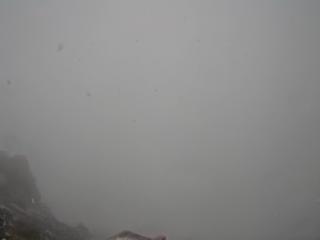 槍ヶ岳山荘北側