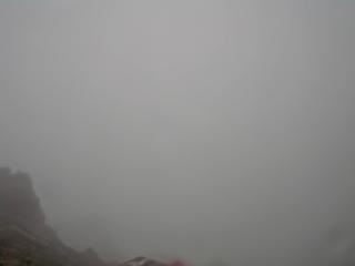 槍ヶ岳山荘北側
