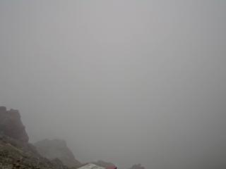 槍ヶ岳山荘北側