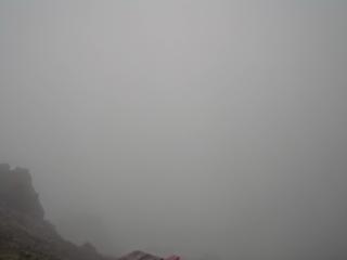 槍ヶ岳山荘北側
