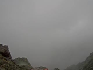 槍ヶ岳山荘北側